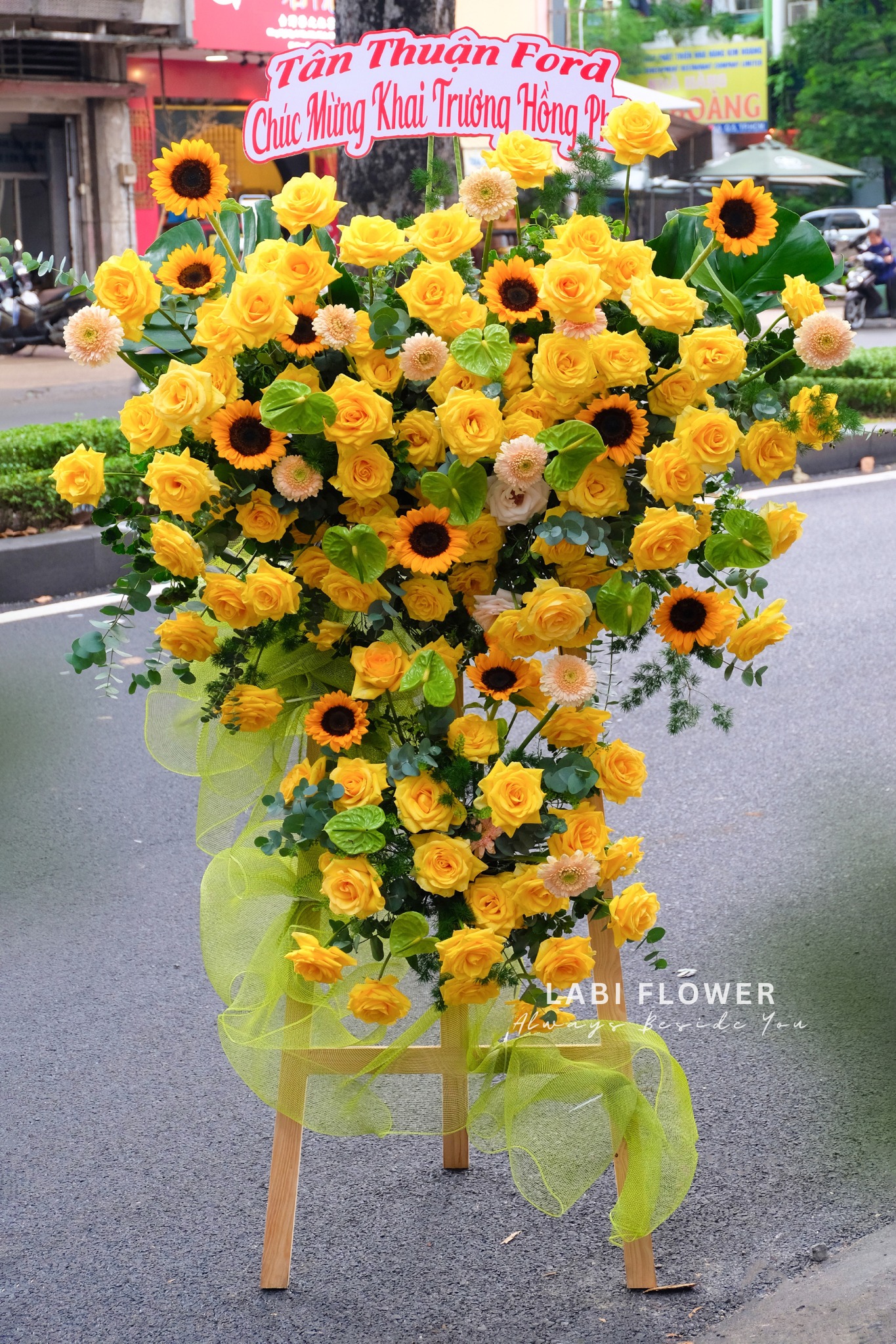 KỆ CHÚC MỪNG KM00909