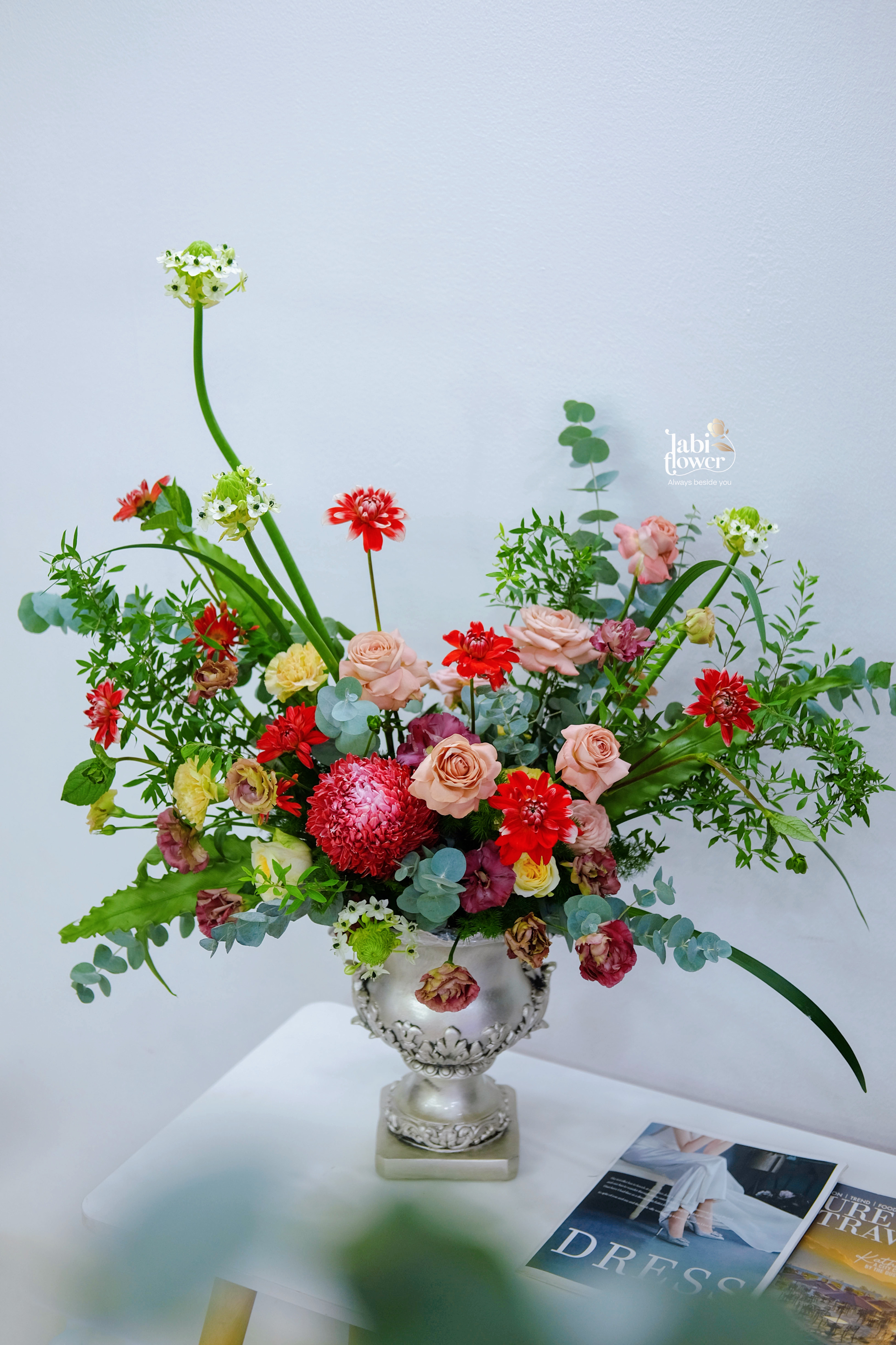 HOA THẢ BÌNH HTB01281